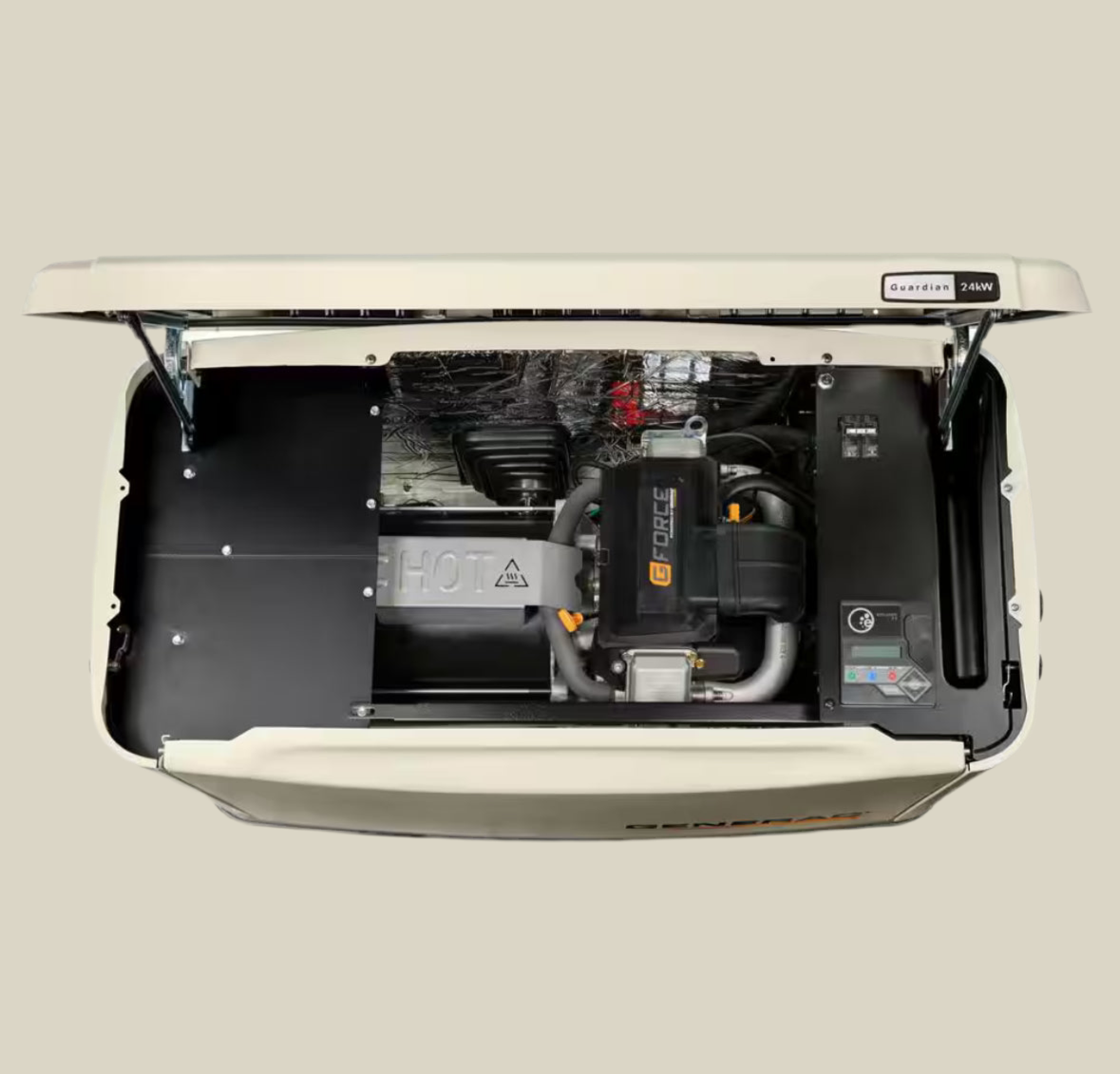14,000 Watt - Dual Fuel Air- Cooled Whole House Home Standby Generator, Smart Home Monitoring